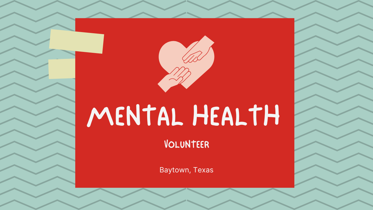 How to Become a Mental Health Volunteer in Baytown, Texas